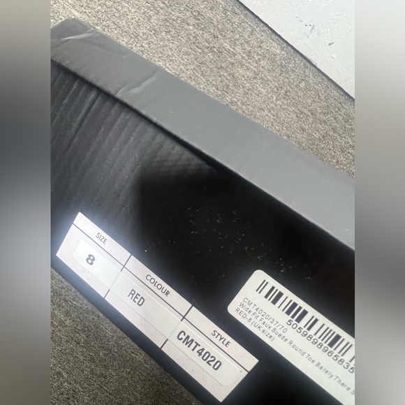 Red High Strappy Heels - Picture 4 of 4